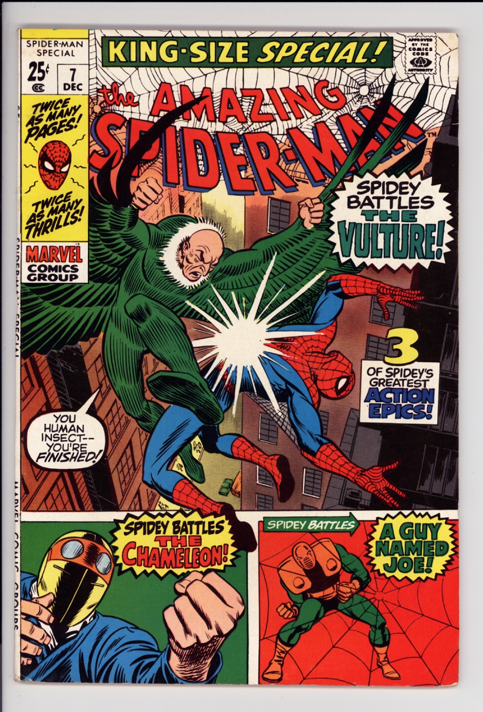 Amazing Spider-Man Annual #7 VF+ (8.5) | DaleRobertsComics.com, image size:951x1400