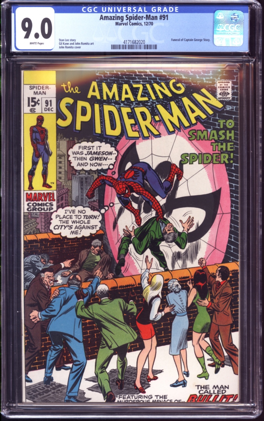Amazing Spider-Man #91 CGC 9.0 | DaleRobertsComics.com
