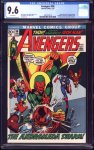 Avengers #96 CGC 9.6