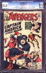 Avengers #4 CGC 4.0