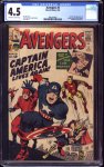 Avengers #4 CGC 4.5