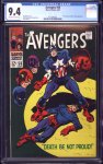 Avengers #56 CGC 9.4