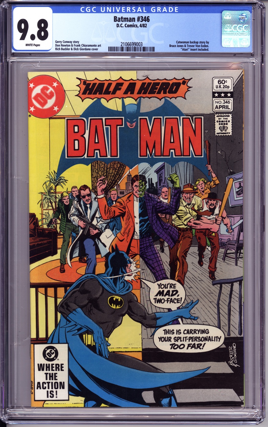 Batman 346 Cgc 9 8 Dalerobertscomics Com Batman 346 Cgc 9 8 Dalerobertscomics Com
