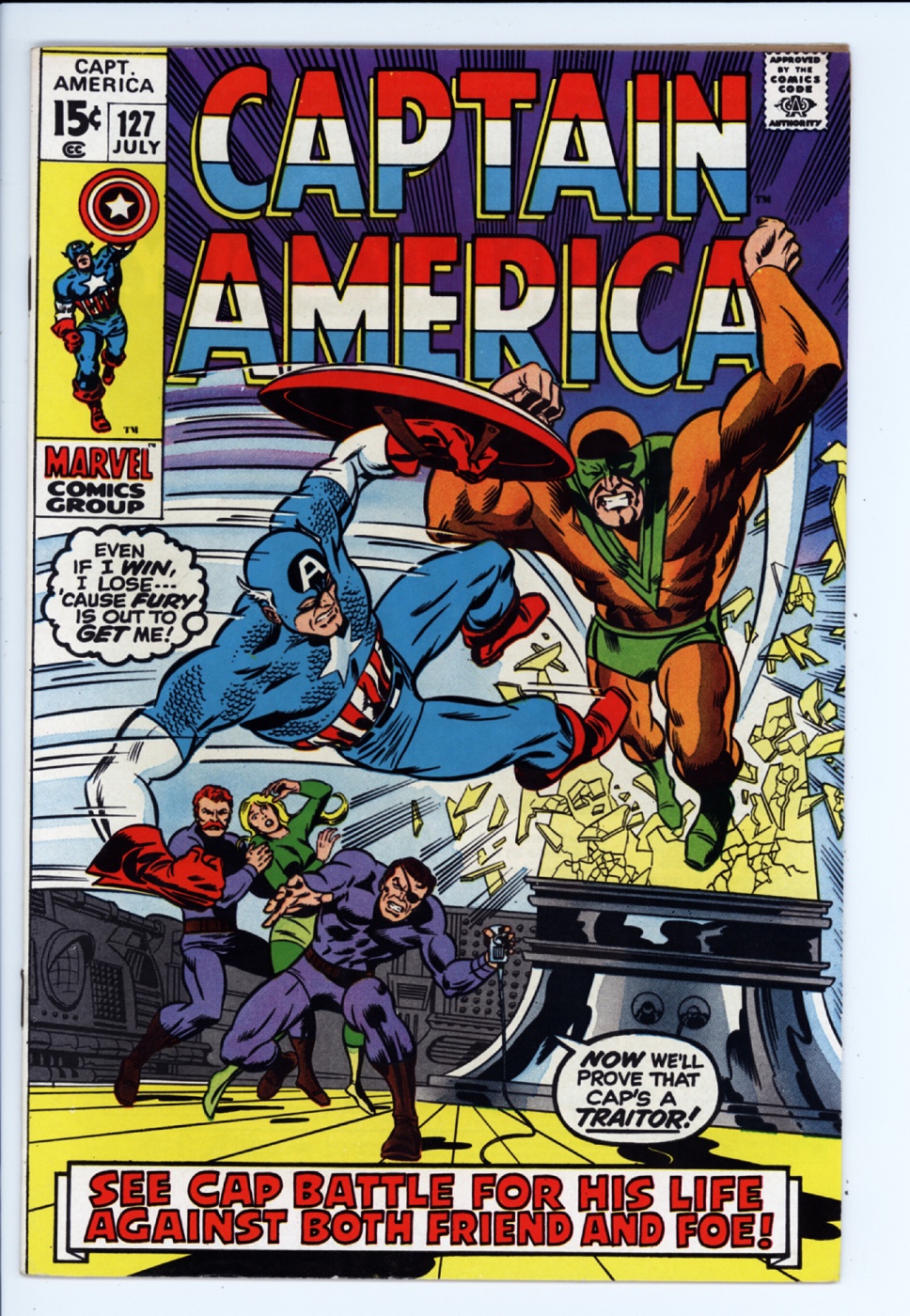 Captain Marvel #127 