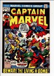 Captain Marvel #23 VF- (7.5)