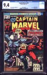 Captain Marvel #33 CGC 9.4