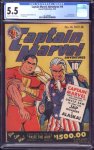 Captain Marvel Adventures #16 CGC 5.5