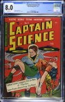 Captain Science #2 CGC 8.0