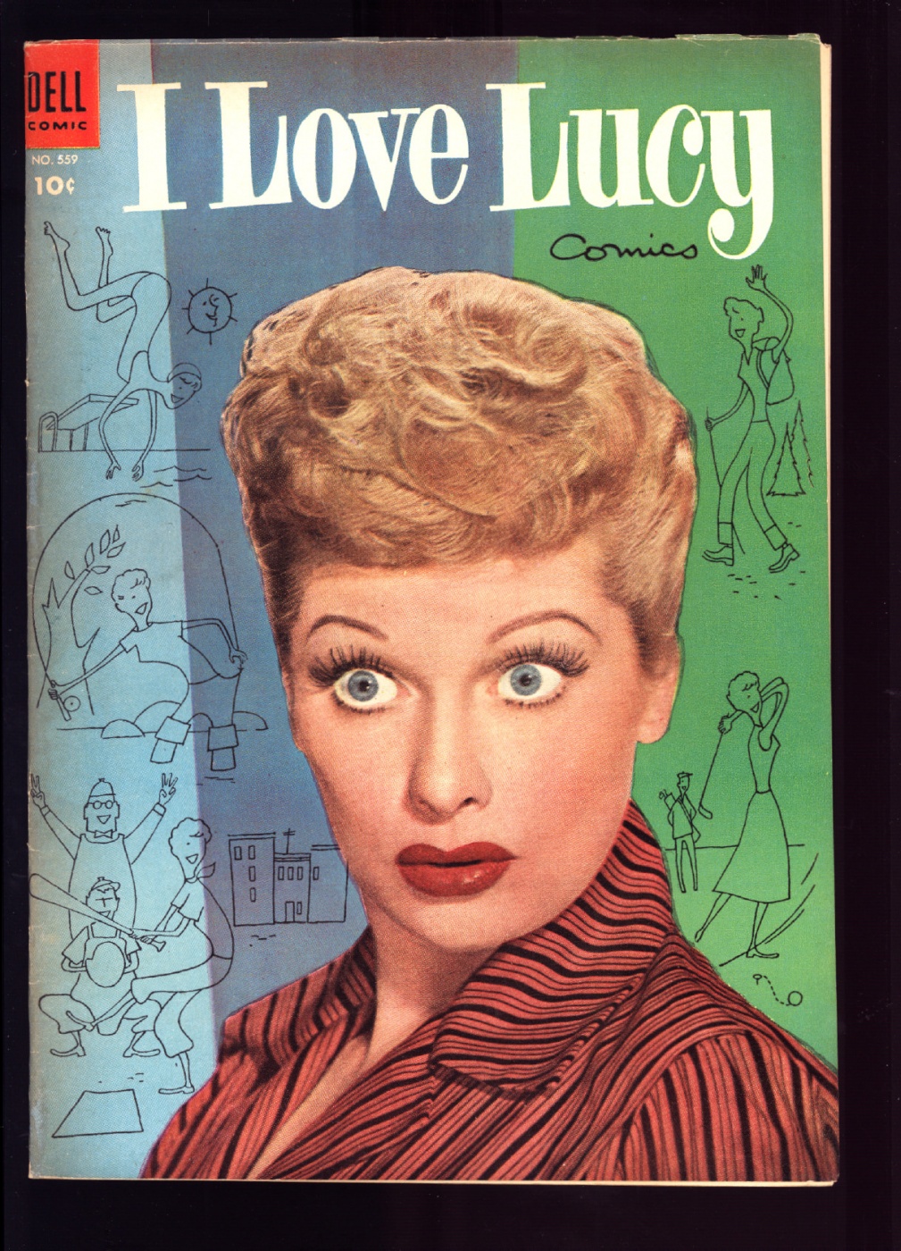 Four Color #559 (I Love Lucy #2) (Overstreet File copy) VF- (7.5