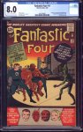 Fantastic Four #11 CGC 8.0
