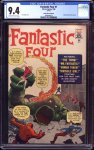 Fantastic Four #1 (Golden Record reprint (1966)) CGC 9.4