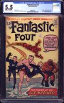 Fantastic Four #4 CGC 5.5