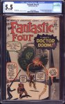 Fantastic Four #5 CGC 5.5