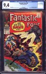 Fantastic Four #62 CGC 9.4
