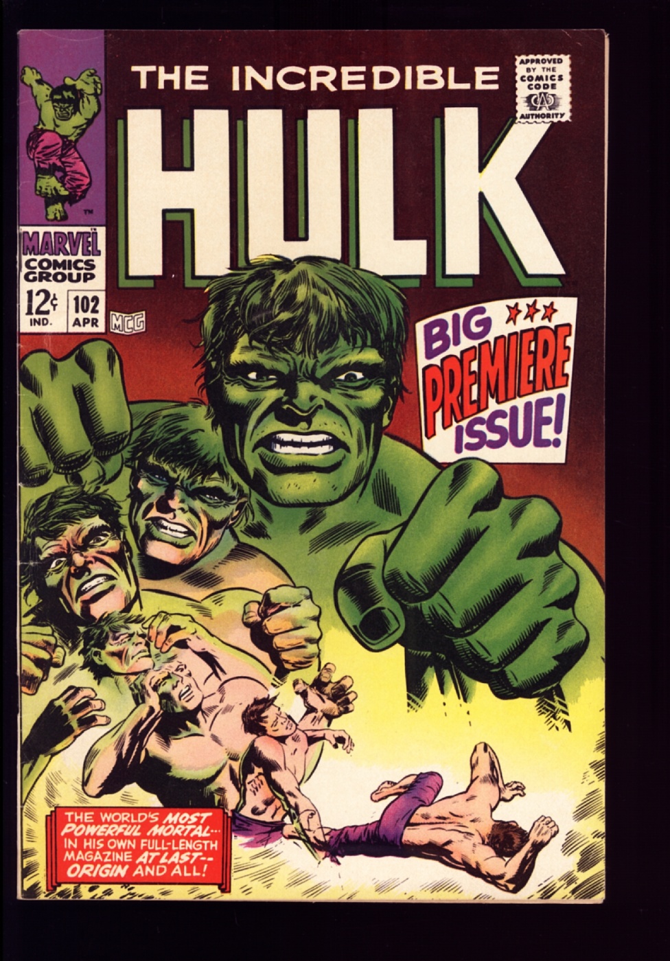 Incredible Hulk #102 F/VF () 