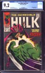 Incredible Hulk #107 CGC 9.2