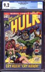 Incredible Hulk #152 CGC 9.2