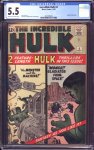 Incredible Hulk #4 CGC 5.5