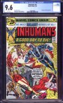 Inhumans #4 CGC 9.6