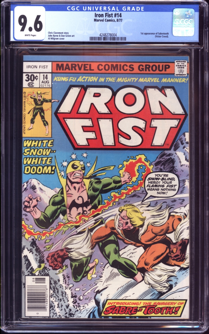 Iron Fist #14 CGC 9.0