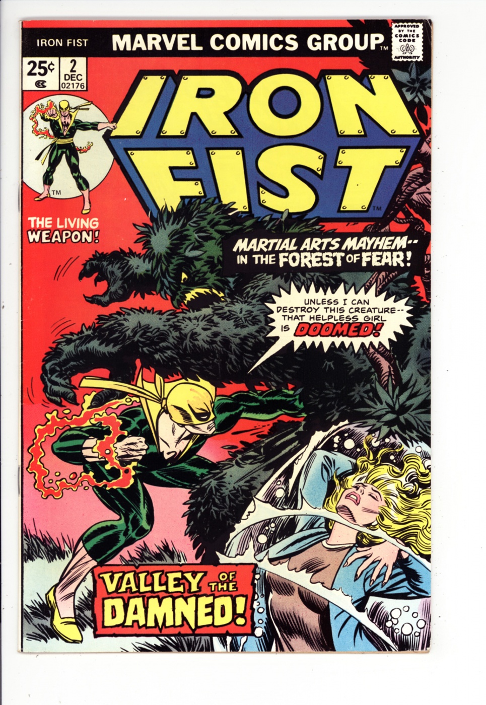 Iron Fist #2 VF (8.0) $24.99 
