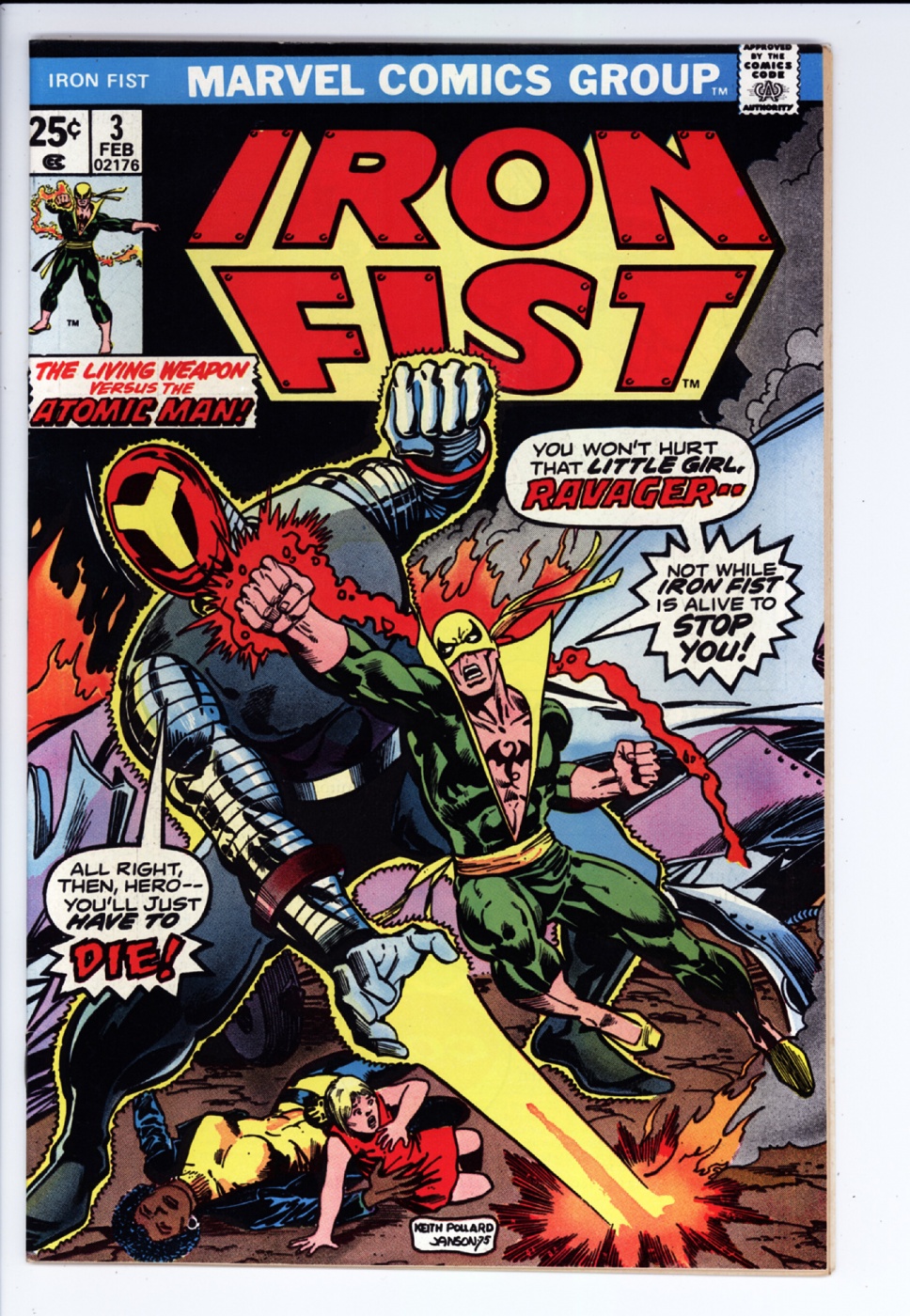 Iron Fist #2 VF/NM Comics Book