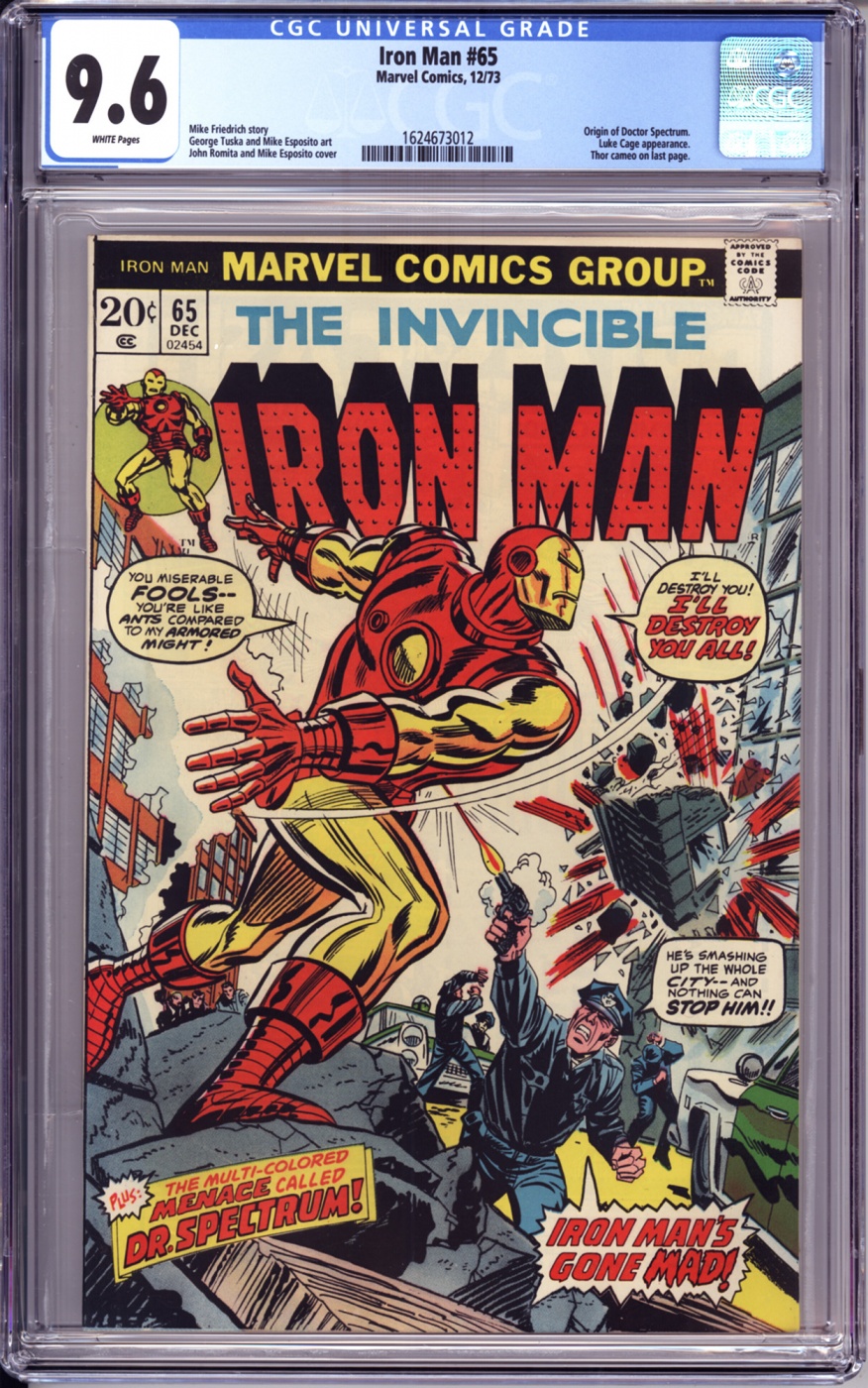 Iron Man 65 Cgc 9 6 Dalerobertscomics Com Iron Man 65 Cgc 9 6 Dalerobertscomics Com