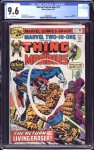 Marvel Two-in-One #15 CGC 9.6