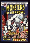 Monsters on the Prowl #14 NM- (9.2)