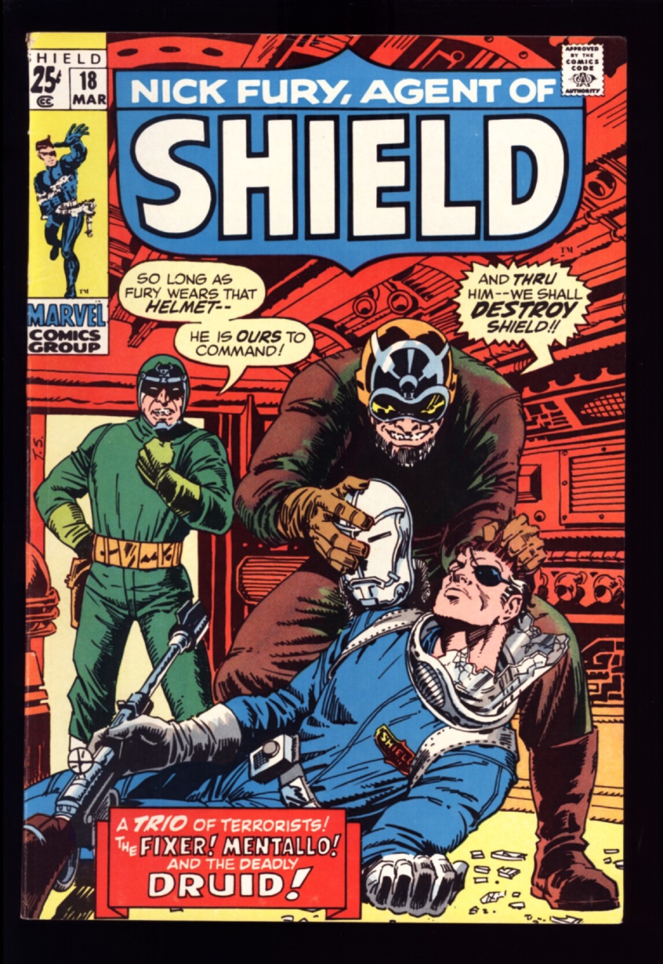 Nick Fury Agent of SHIELD #18 VF+ (8.5) | DaleRobertsComics.com