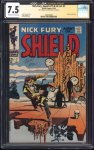 Nick Fury Agent of SHIELD #7 CGC 7.5 SS