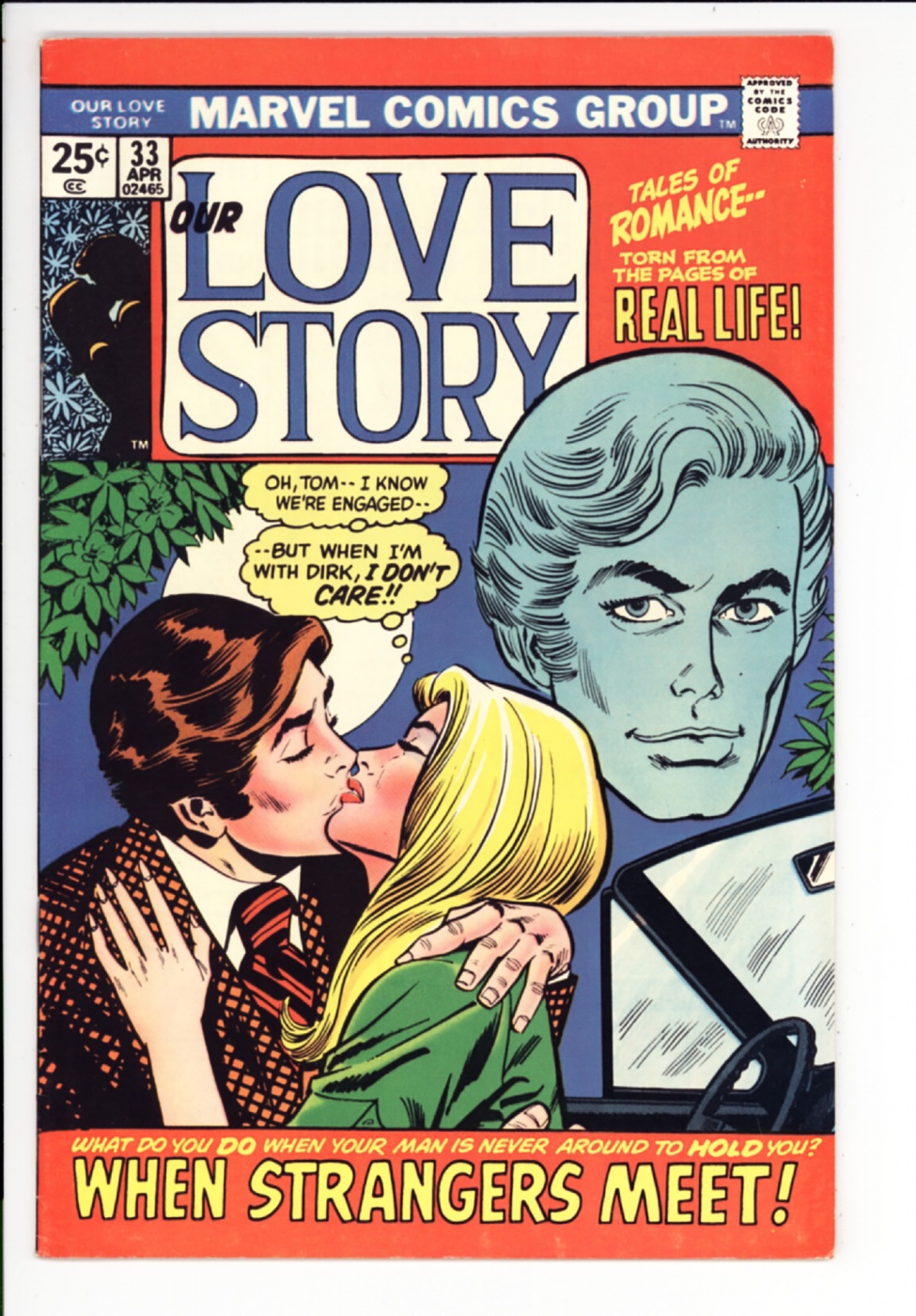 Our Love Story #33 VF- (7.5) | DaleRobertsComics.com