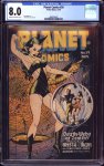 Planet Comics #39 CGC 8.0