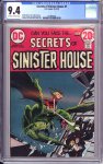 Secrets of Sinister House #7 CGC 9.4