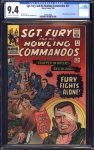 Sgt. Fury #27 CGC 9.4