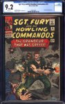 Sgt. Fury #33 CGC 9.2