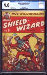 Shield-Wizard Comics #9 CGC 4.0