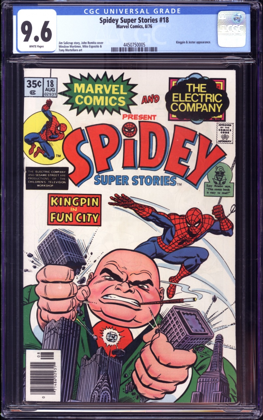 Spidey Super Stories #18 CGC 9.6 | DaleRobertsComics.com