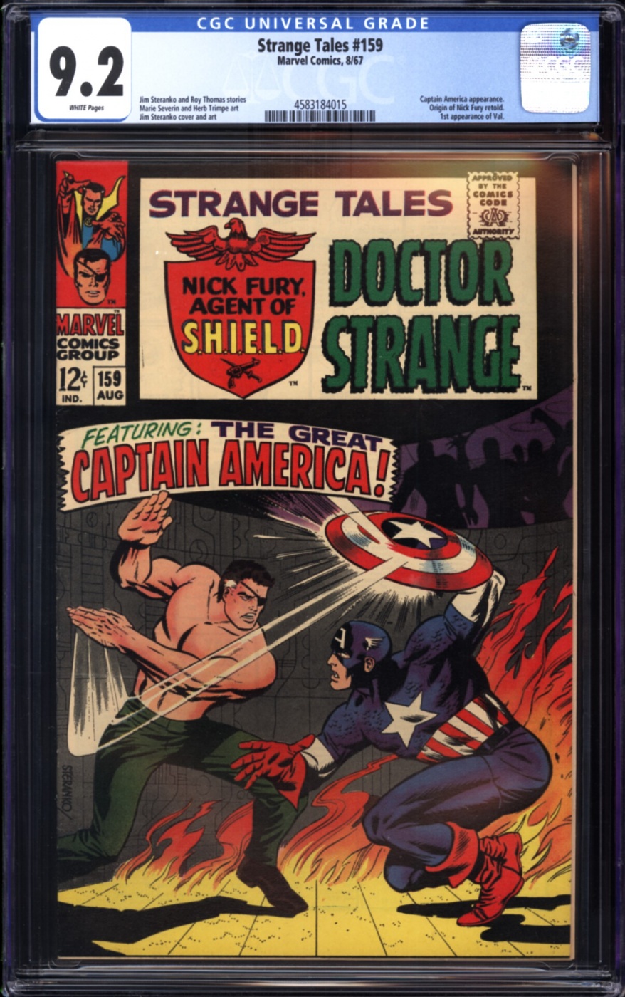 Strange Tales #159 CGC 9.2 | DaleRobertsComics.com