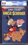 Uncle Scrooge #21 CGC 8.0