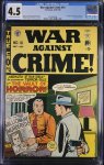 War Against Crime #10 CGC 4.5