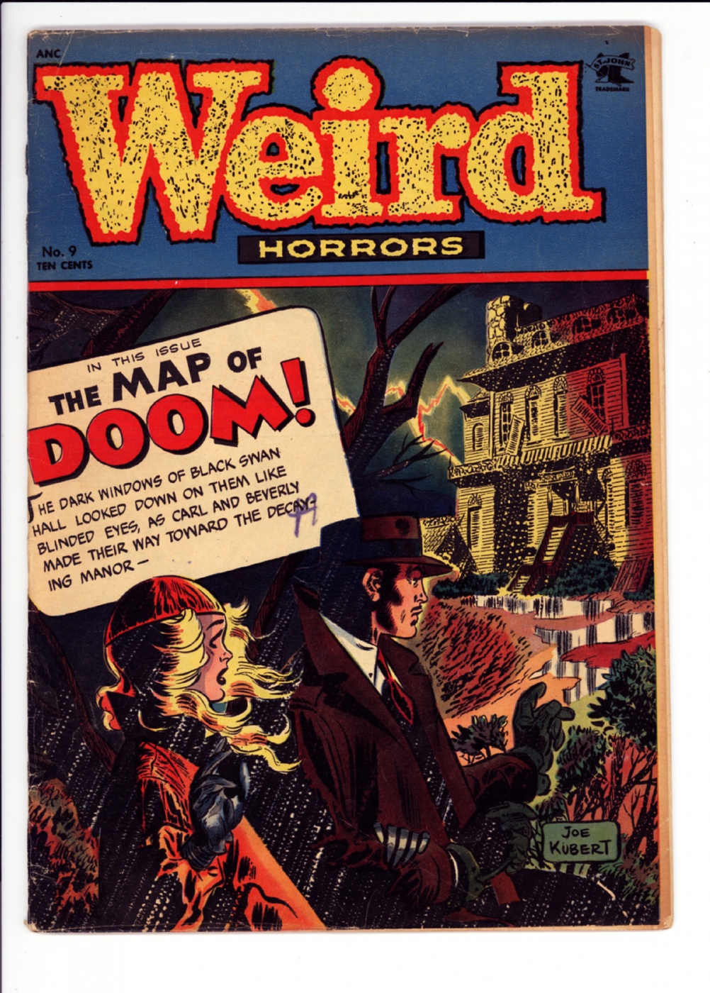 Weird Horrors #9 VG (4.0) | DaleRobertsComics.com