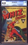 Whiz Comics #25 CGC 4.0