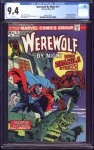 Werewolf by Night #15 CGC 9.4