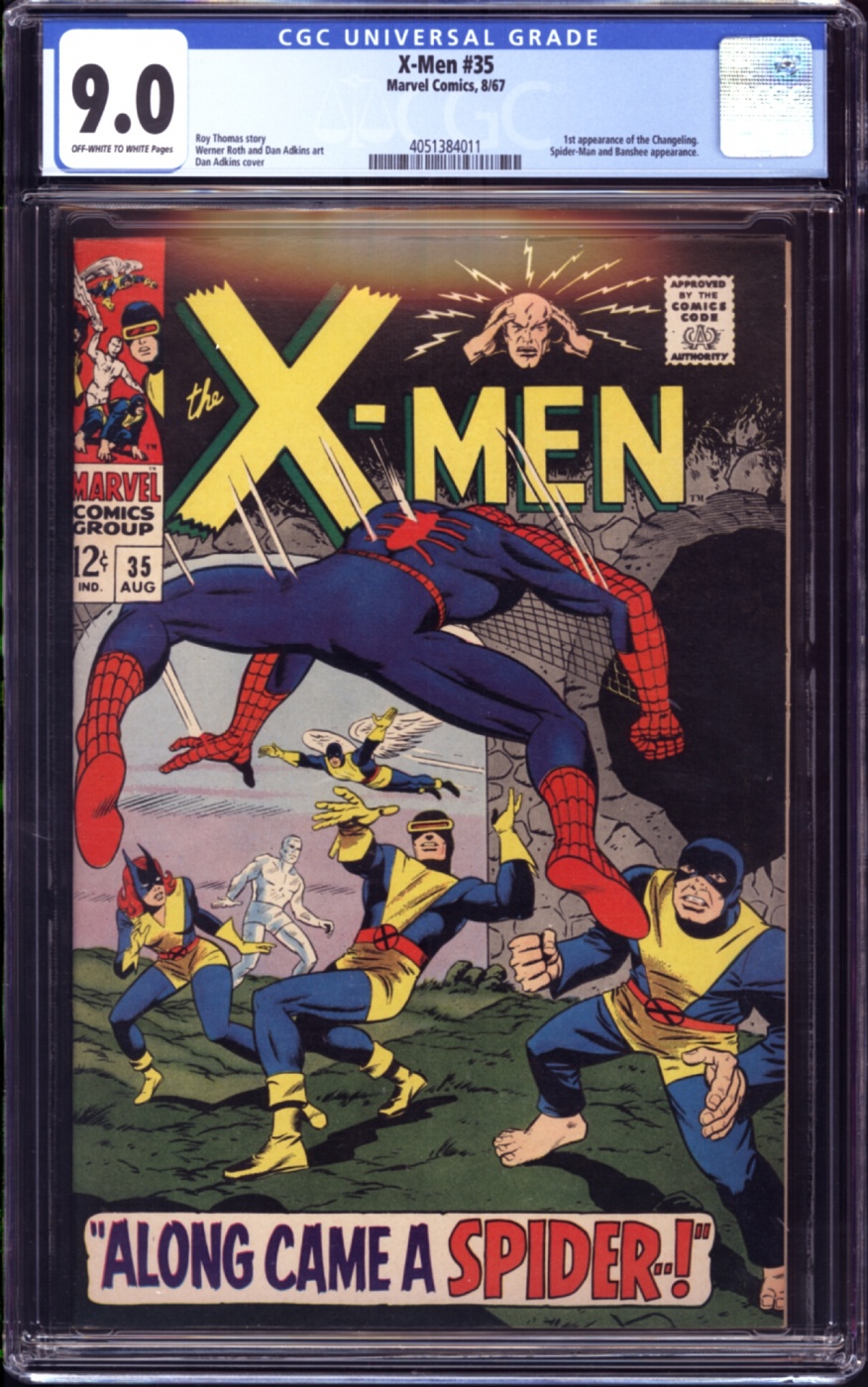 X-Men #35 CGC 9.0 | DaleRobertsComics.com